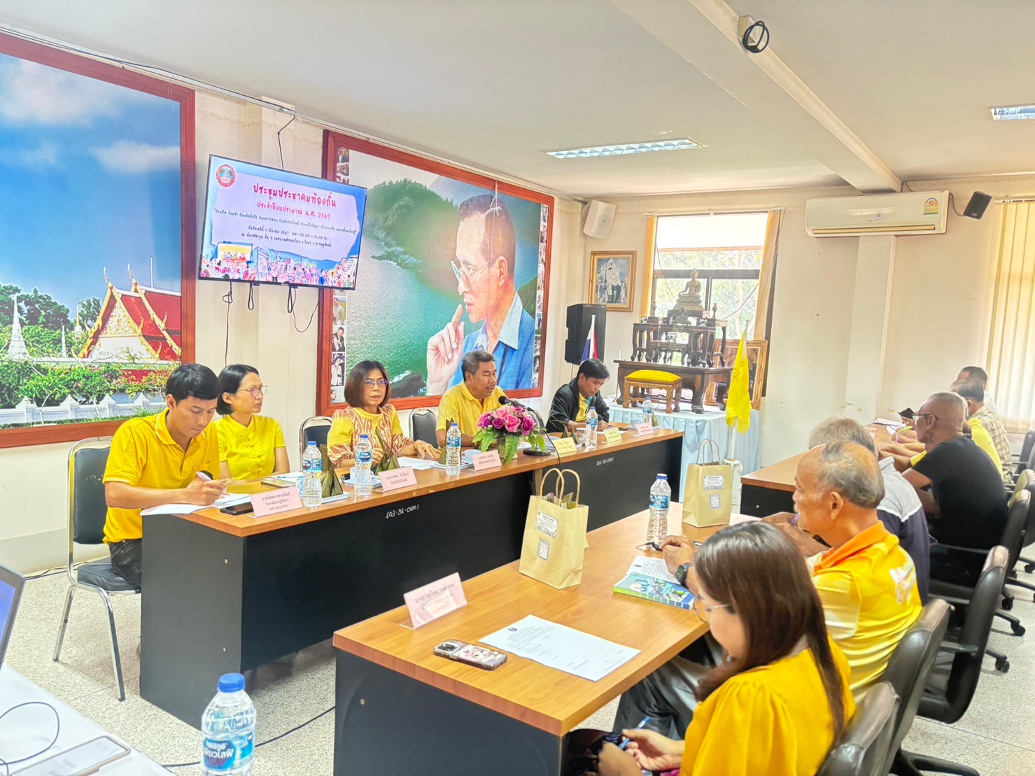 โครงการประชุมประชาคมท้องถิ่น  ประจำปีงบประมาณ พ.ศ. 2567 เพื่อให้ประชาชนได้มีส่วนร่วมในการร่วมคิด ร่วมตัดสินใจ ร่วมตรวจสอบ ร่วมรับประโยชน์ ร่วมแก้ปัญหา ปรึกษาหารือ แลกเปลี่ยนเรียนรู้ เพื่อแก้ไขปัญหาสำหรับการพัฒนาท้องถิ่นในการดำเนินการตามภารกิจอันเป็นหน้าที่ในการบริการสาธารณะต่าง ๆ